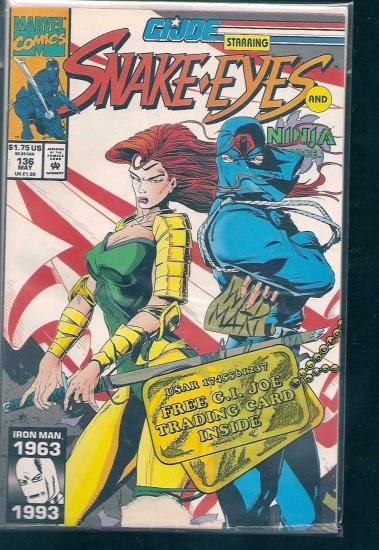 G.I. JOE A REAL AMERICAN HERO # 136, 4.0 VG