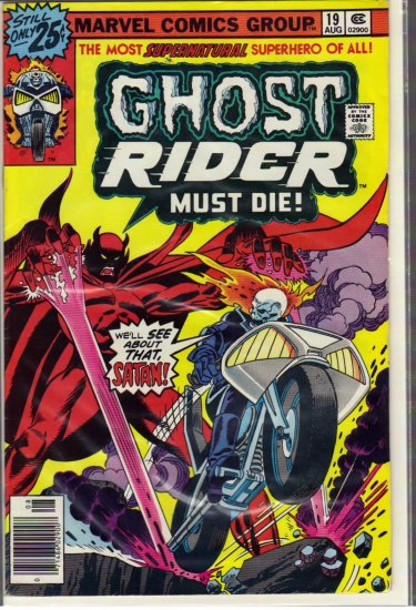 GHOST RIDER # 19, 4.5 VG +