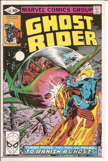Ghost Rider # 45, 8.0 VF