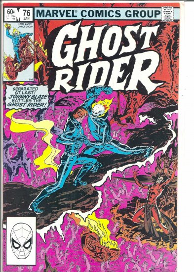 GHOST RIDER # 76, 8.0 VF