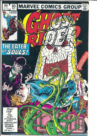 GHOST RIDER # 80, 7.5 VF -