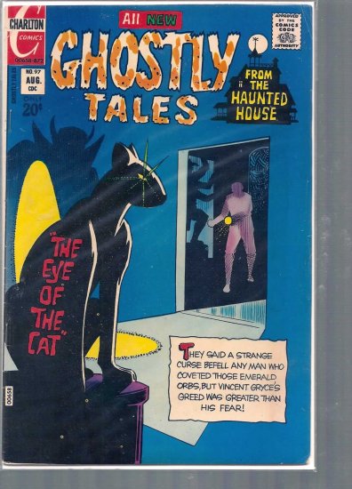 GHOSTLY TALES # 97, 4.5 VG +
