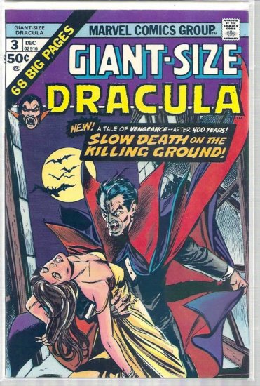 GIANT-SIZE DRACULA # 3, 7.0 FN/VF
