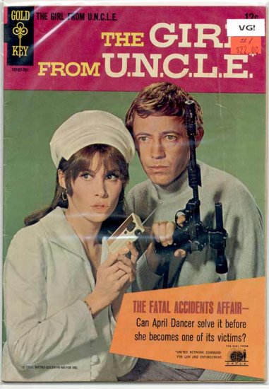 Girl from U.N.C.L.E. # 1, 4.0 VG