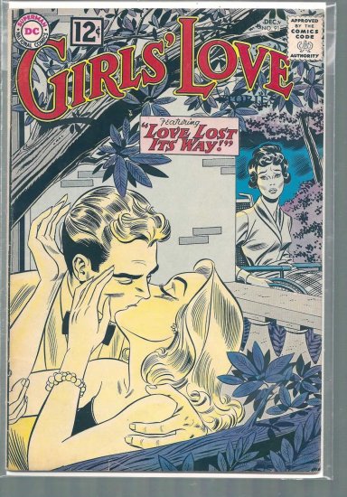 GIRLS' LOVE STORIES # 91, 4.5 VG +
