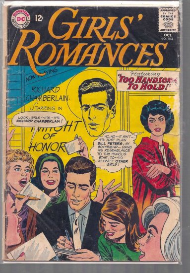 GIRLS' ROMANCE # 104, 2.0 GD