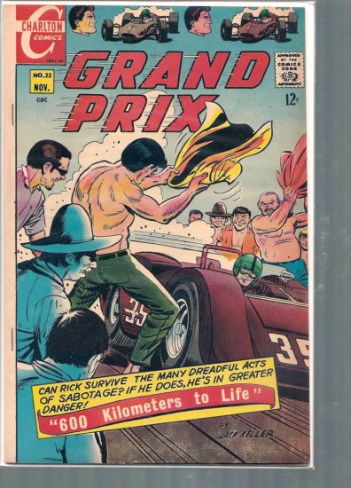 GRAND PRIX # 22, 4.5 VG +