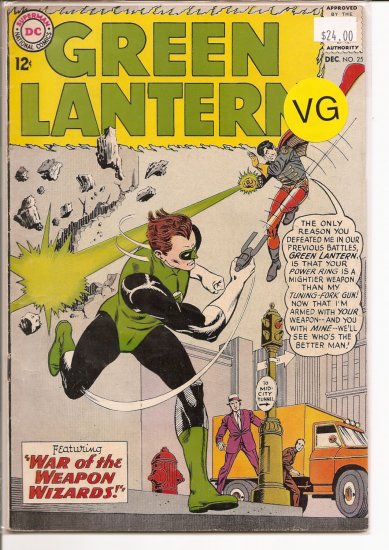 Green Lantern # 25, 4.0 VG