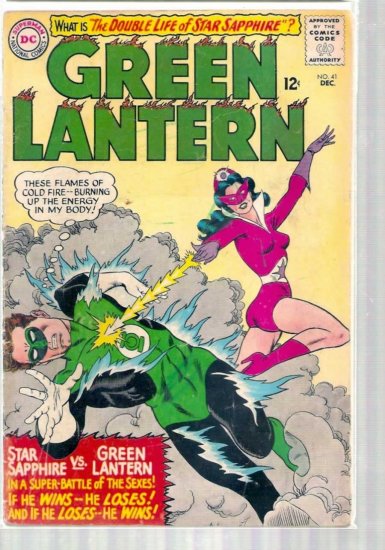 GREEN LANTERN # 41, 2.5 GD +