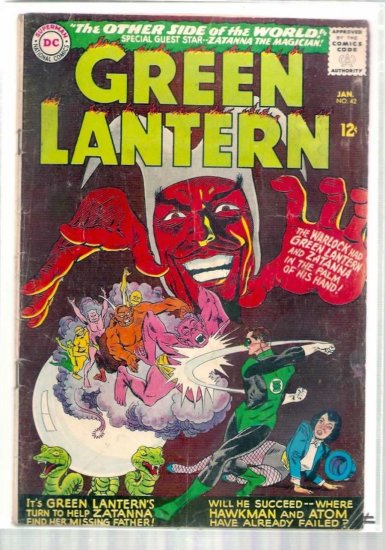 GREEN LANTERN # 42, 2.5 GD +