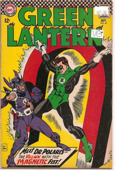 Green Lantern # 47, 4.5 VG +