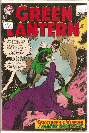 Green Lantern # 57, 4.0 VG