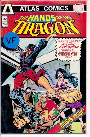 Hands of the Dragon, The # 1, 8.0 VF