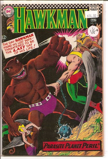 Hawkman # 19, 4.5 VG +