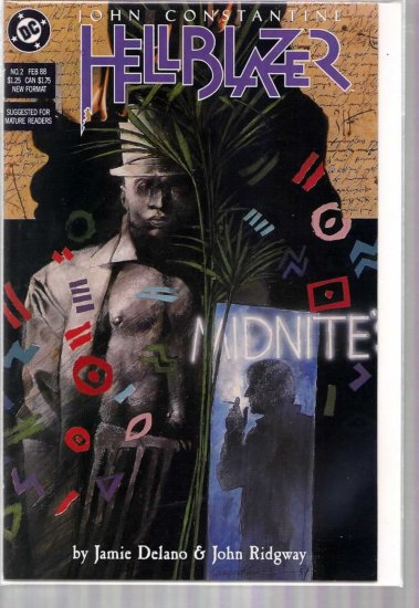 HELLBLAZER # 2, 8.5 VF +