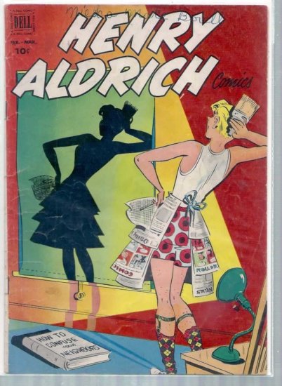 HENRY ALDRICH COMICS # 10, 3.0 GD/VG