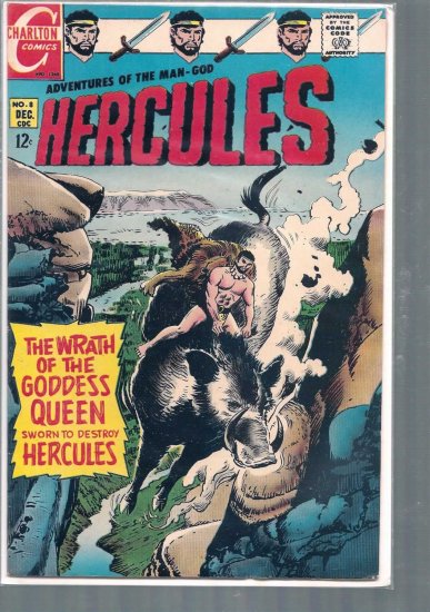 HERCULES # 8, 4.5 VG +