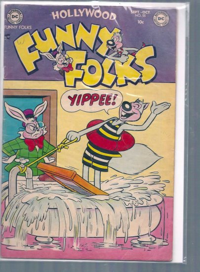 HOLLYWOOD FUNNY FOLKS # 55, 4.0 VG