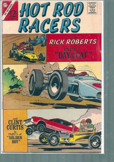 HOT ROD RACERS # 15, 4.5 VG +