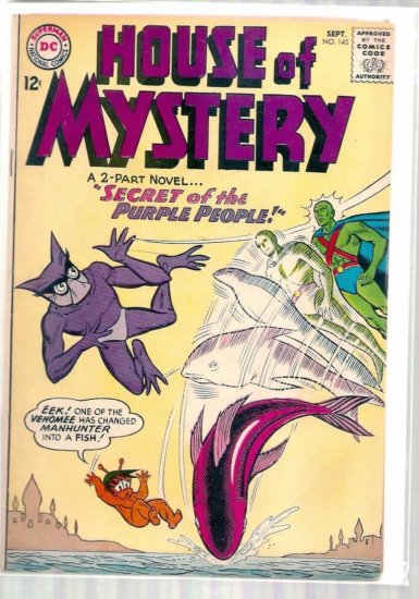 HOUSE OF MYSTERY # 145, 4.0 VG