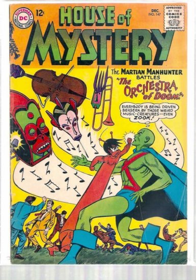 HOUSE OF MYSTERY # 147, 3.5 VG -
