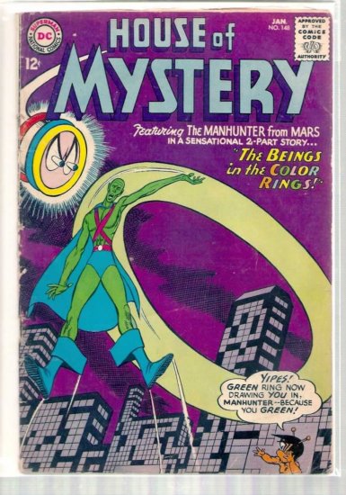 HOUSE OF MYSTERY # 148, 2.5 GD +