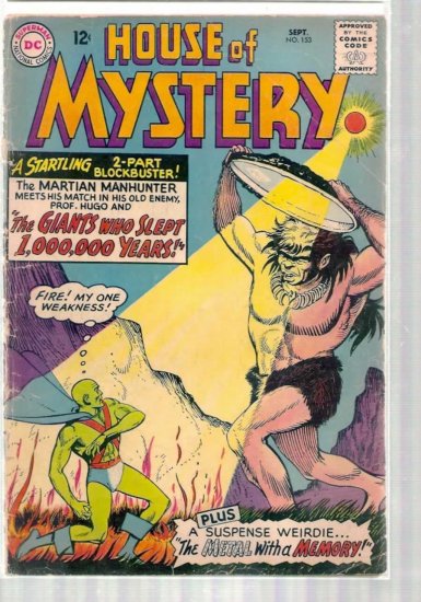 HOUSE OF MYSTERY # 153, 1.8 GD -