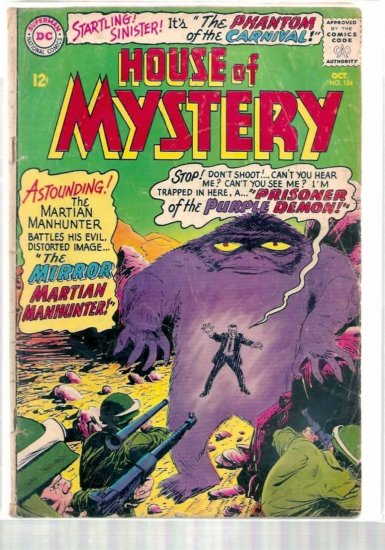 HOUSE OF MYSTERY # 154, 2.5 GD +