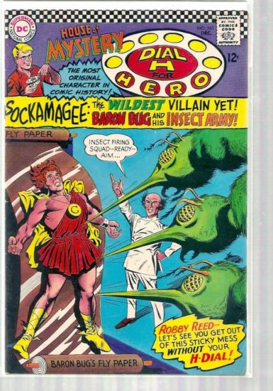 HOUSE OF MYSTERY # 163, 4.5 VG +