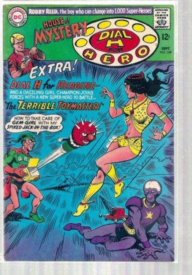 HOUSE OF MYSTERY # 169, 5.5 FN -