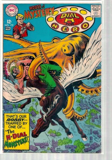 HOUSE OF MYSTERY # 172, 4.5 VG +