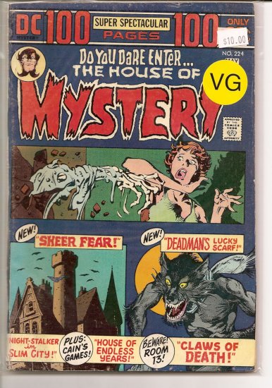 House Of Mystery # 224, 4.0 VG