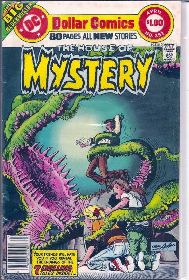 HOUSE OF MYSTERY # 251, 4.5 VG +