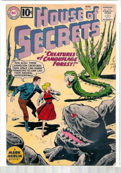 HOUSE OF SECRETS # 47, 3.0 GD/VG