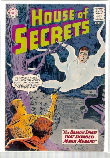 HOUSE OF SECRETS # 59, 4.0 VG
