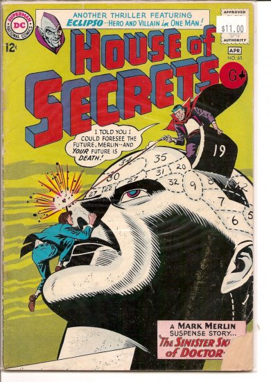 House Of Secrets # 65, 2.5 GD +