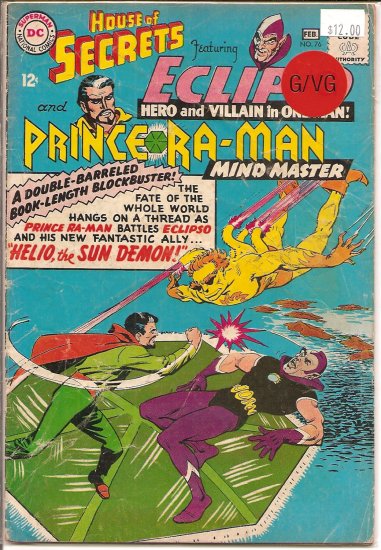 House Of Secrets # 76, 3.0 GD/VG
