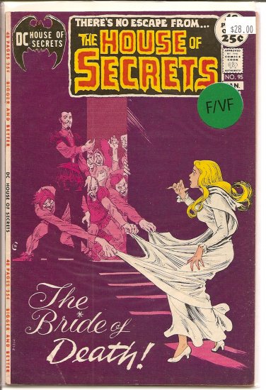 House Of Secrets # 95, 7.0 FN/VF