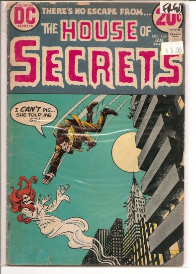 House of Secrets # 104, 1.5 FR/GD