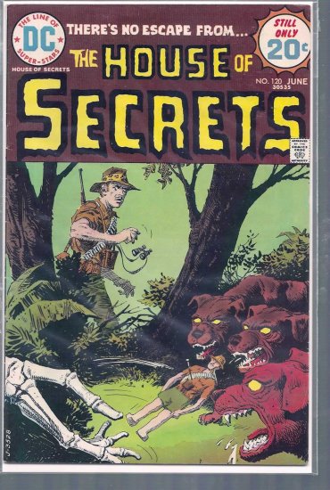 HOUSE OF SECRETS # 120, 4.5 VG +
