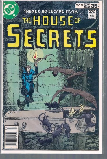 HOUSE OF SECRETS # 151, 4.5 VG +