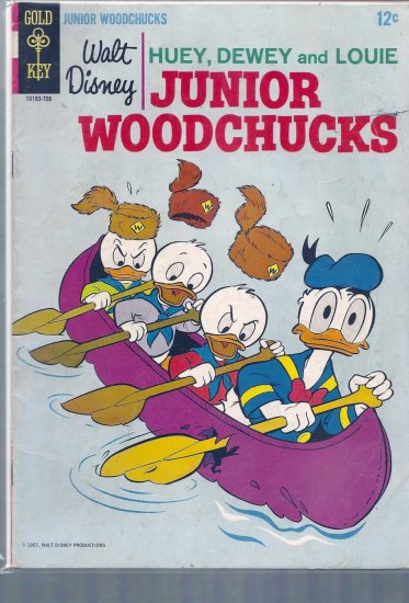 HUEY, DEWEY, AND LOUIE JUNIOR WOODCHUCKS # 2, 4.0 VG