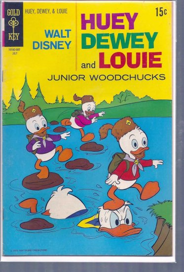 HUEY, DEWEY, AND LOUIE JUNIOR WOODCHUCKS # 6, 5.0 VG/FN