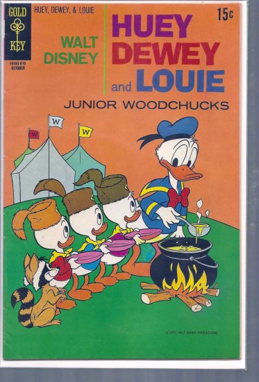 HUEY, DEWEY, AND LOUIE JUNIOR WOODCHUCKS # 7, 5.0 VG/FN