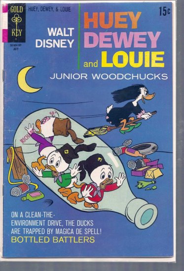 HUEY, DEWEY, AND LOUIE JUNIOR WOODCHUCKS # 10, 4.5 VG +