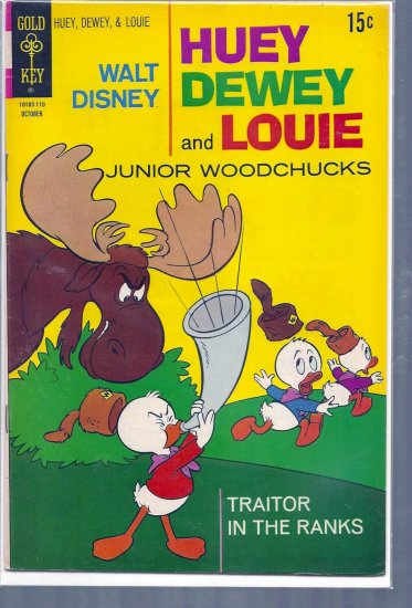 HUEY, DEWEY, AND LOUIE JUNIOR WOODCHUCKS # 11, 5.0 VG/FN