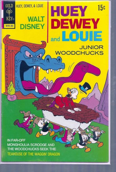 HUEY, DEWEY, AND LOUIE JUNIOR WOODCHUCKS # 19, 6.5 FN +