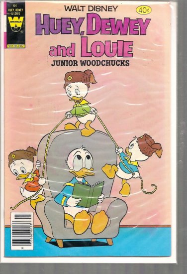 HUEY, DEWEY, AND LOUIE JUNIOR WOODCHUCKS # 64, 6.5 FN +