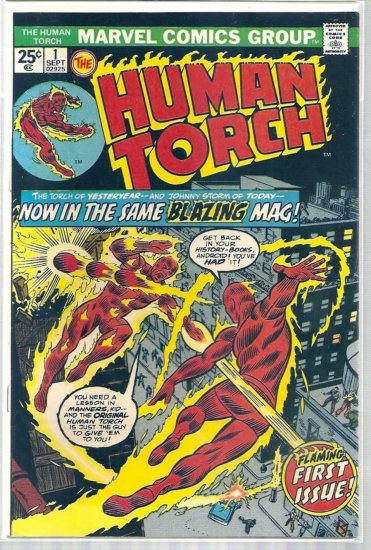 HUMAN TORCH # 1, 4.0 VG