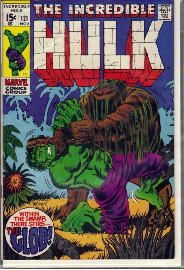 INCREDIBLE HULK # 121, 4.5 VG +